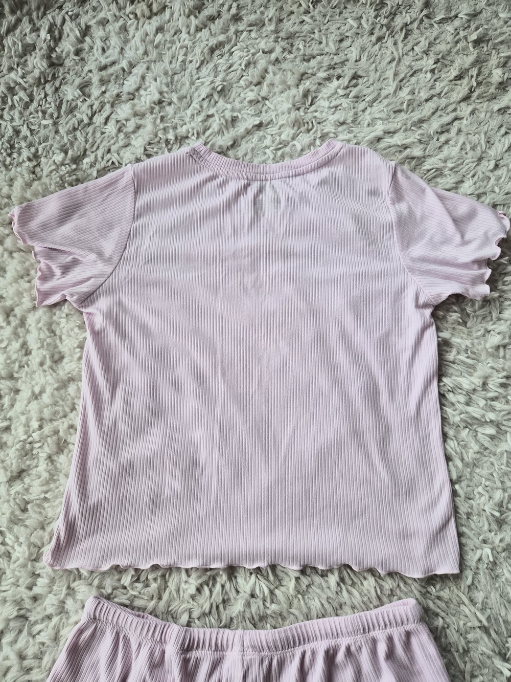 Juicy Couture Y2K Pink Ribbed Rhinestone Pajama Set - Small - Picture 16 of 16